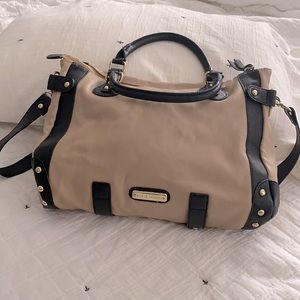 Steve Madden Creme and Black Purse